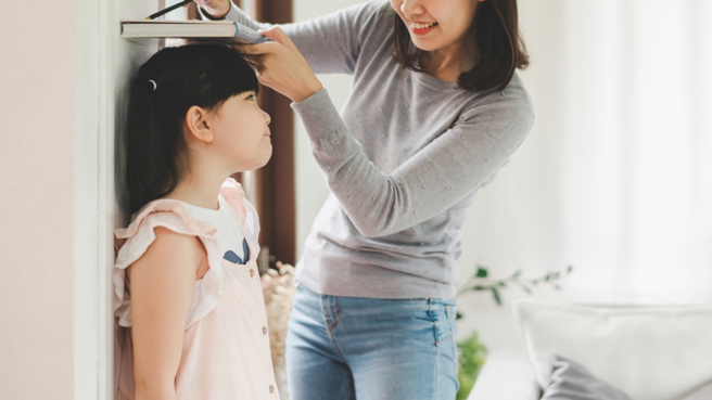 医师谢秀盈表示，若孩子没有在生长激素分泌高峰熟睡，其他时间睡得再多，对长高也无济于事。（图／示意图，达志影像）