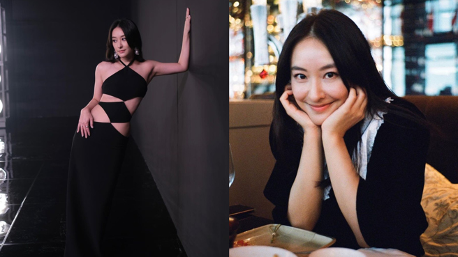 香港宅男女神陈滢昨日参加新戏宣传活动时意外走光。（图／IG@missjni）