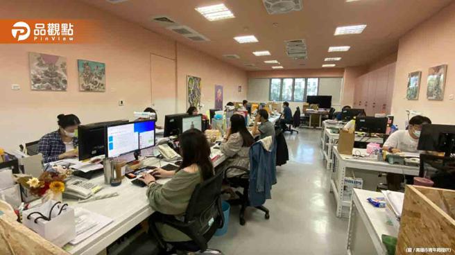 品观点｜「高雄市政府青年局X青艺力」 让洽公如同置身展场（图/品观点提供）