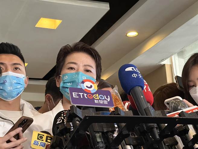 无党籍台北市长候选人黄珊珊。（黄婉婷摄）