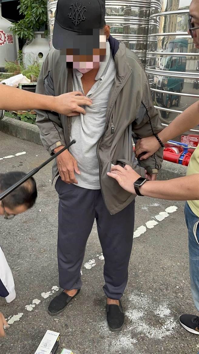 吴姓嫌犯25日在埔里镇偷开走未拔钥匙的汽车，投宿彰化县员林市一家汽车旅馆，不久落网。（民眾提供／杨静茹南投传真）