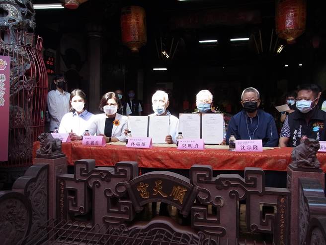 云林县土库顺天宫斥资近8000万修復，永续保存古蹟文化资产。（张朝欣摄）