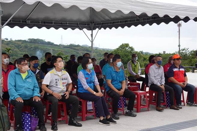 台東縣卑南鄉朝安生命紀念園區新建福安館26日落成。（蔡旻妤攝）