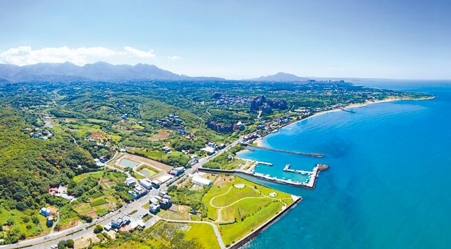 日胜生集团于三芝打造银养乐龄复合园区「日初不老庄园」。（业者提供）