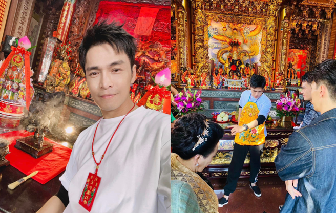 GINO新戏开拍竟出现3奇怪症状。(图/GINO脸书)