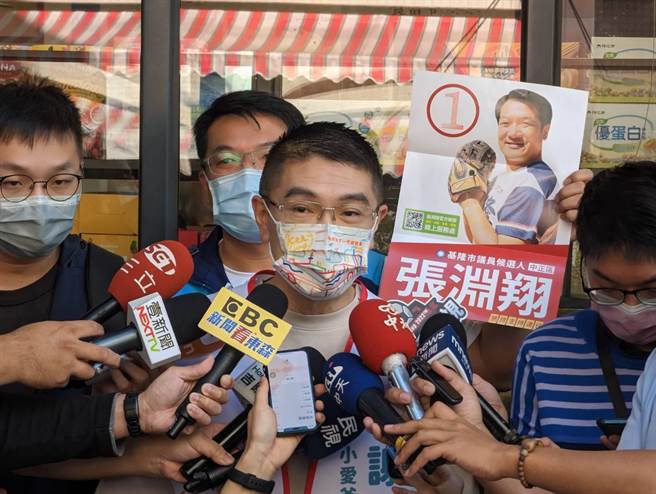 国民党基隆市长候选人谢国梁表示，他接下来也将持续邀请韩国瑜来基隆辅选造势。（张志康摄）