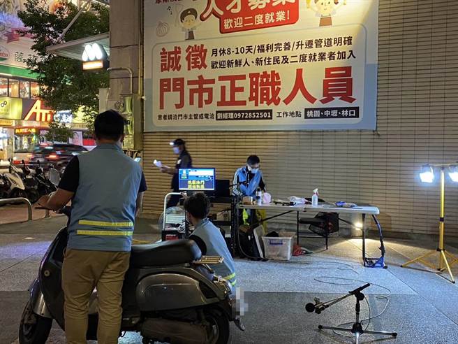 桃环警监取缔噪音车，超标率近7成还查获酒驾。(翻摄照片／蔡依珍桃园传真)