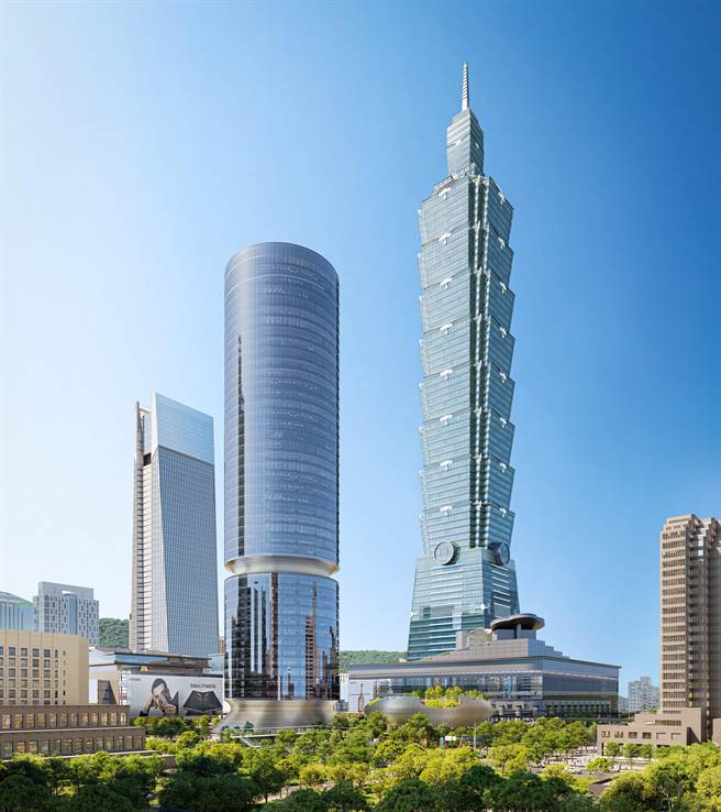北市府27日针对世贸三馆案再召开环评，决议通过。图为设计模拟图。（环保局提供／张芷瑜台北传真）