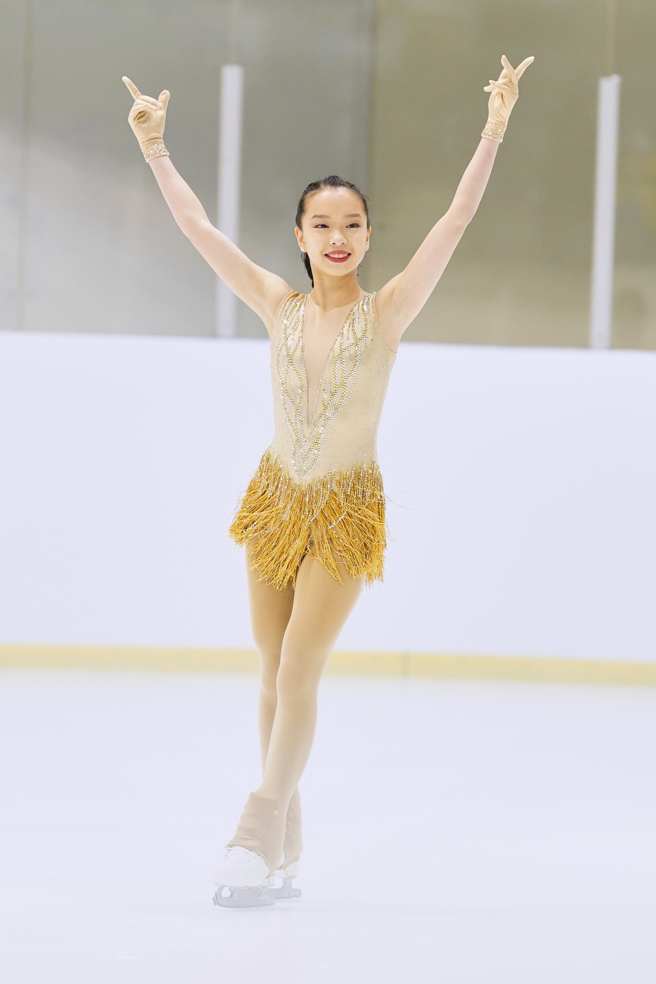 全国花式滑冰锦标赛29日台北小巨蛋冰上乐园登场。(中华民国滑冰协会提供)