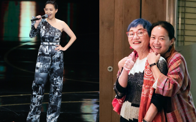 曾宝仪发文感谢恩师张小燕。(图／中时资料照、曾宝仪脸书)