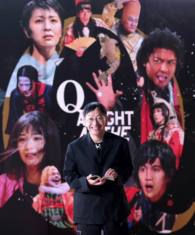 日本首屈一指的导演野田秀树，本周带着世界巡演的作品《Q：歌舞伎之夜》来台，这是今年国际巡演的最后一站。（黄世麒摄）
