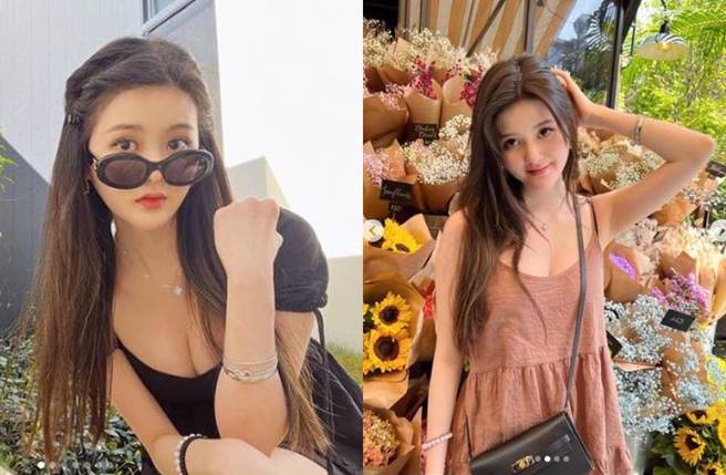 廖思惟遺傳媽媽好基因，擁高顏值和火辣身材。(圖／取自廖思惟IG)