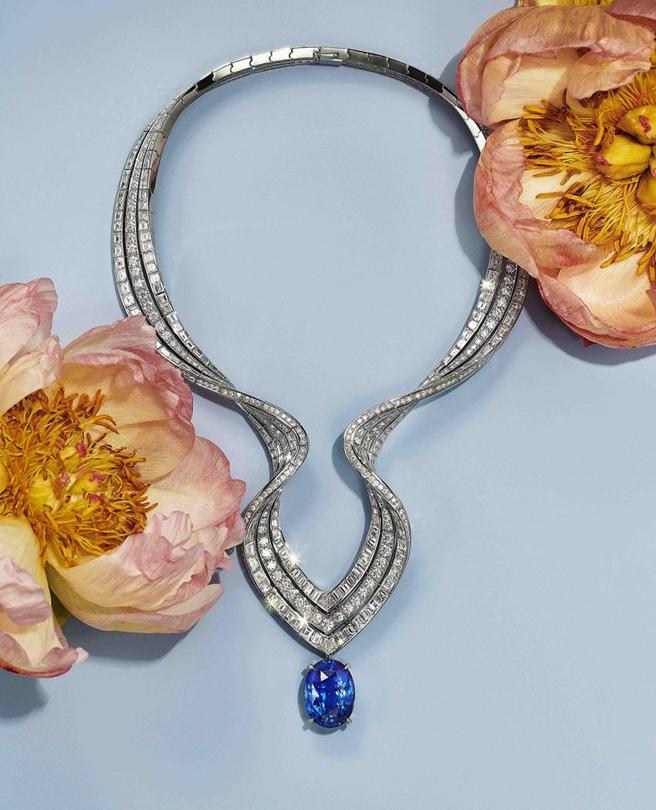 （Tiffany百亿顶级珠宝展登台，预约鑑赏组数爆棚。图／Tiffany）