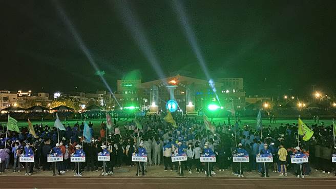 一连3天的比赛有近4600位选手上场较劲，争取佳绩。(于家麒摄)