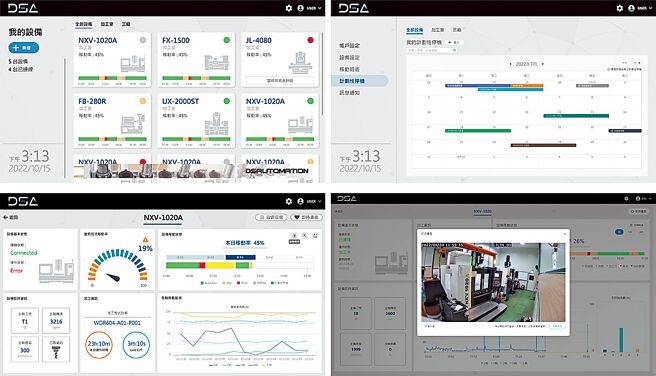DSA團隊自行開發設計的SMB介面。圖／達詳自動化提供
