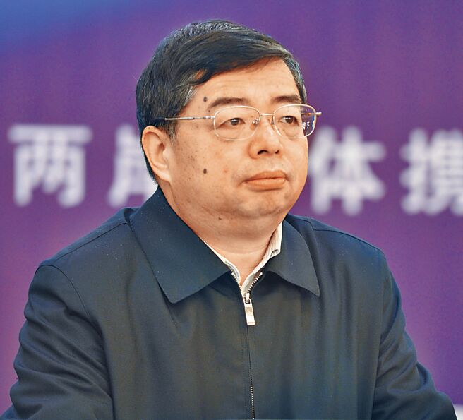 图为李书磊。（中新社）