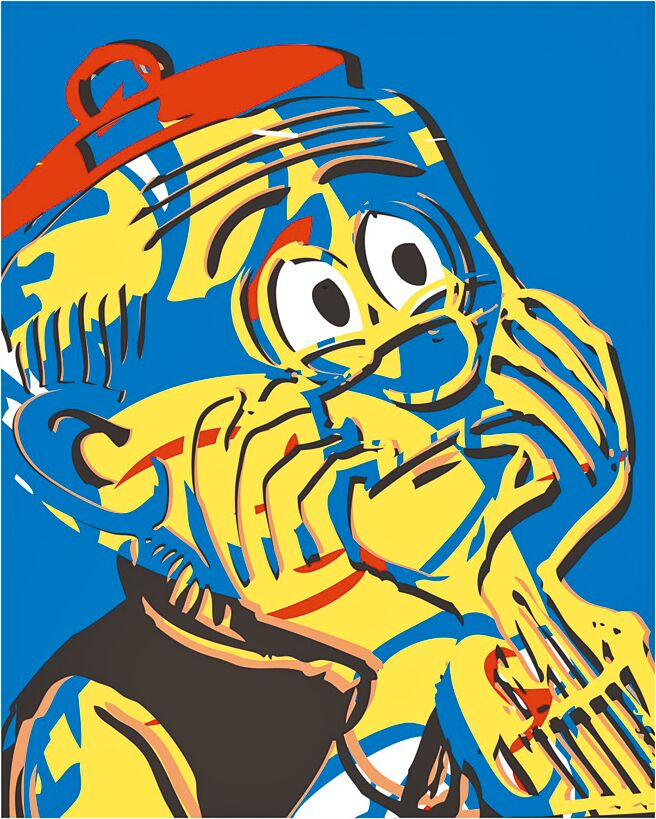 《无问题》系列。（王泽作品／老夫子哈媒体提供）