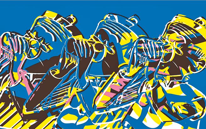 《好时光》系列。（王泽作品／老夫子哈媒体提供）