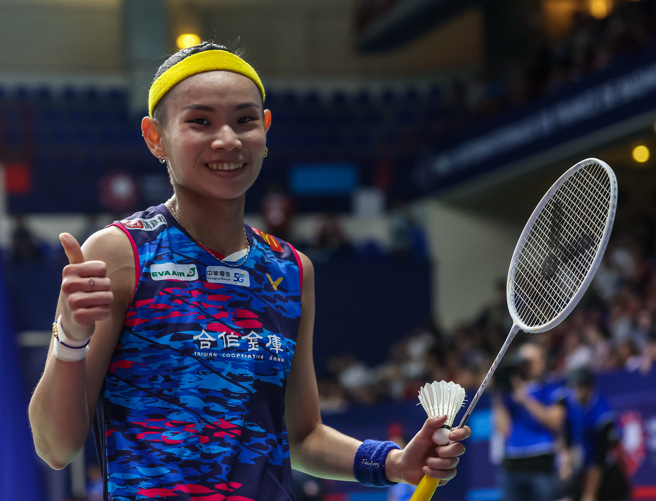 戴资颖晋级法国羽球公开赛女单8强。（Badminton Photo提供）