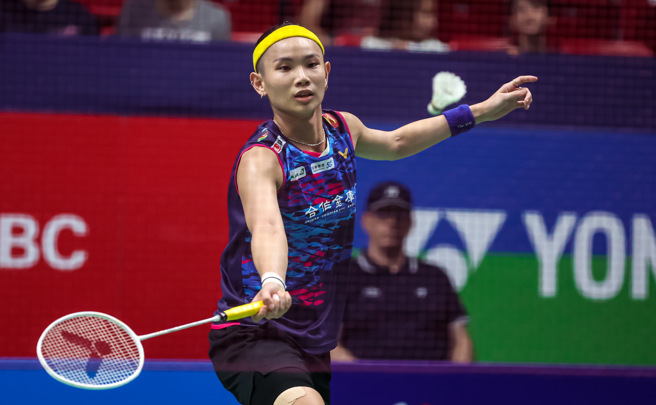 戴资颖晋级法国羽球公开赛女单8强。（Badminton Photo提供）