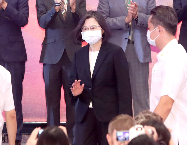 總統蔡英文。（資料照，鄭任南攝）