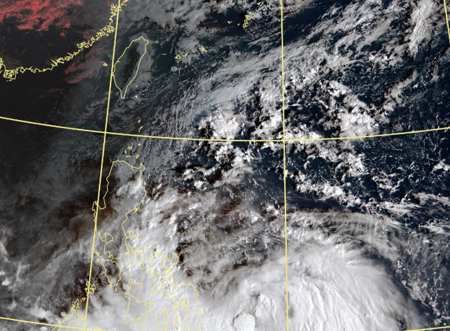 天气转变，今起至下周三，北部、东部雨势渐趋明显。（中央气象局提供）