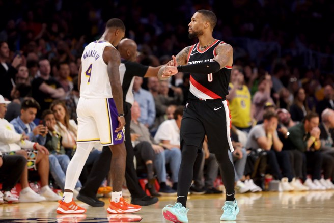 随着利拉德受伤缺阵，拓荒者战情又要告急了。(路透资料照)