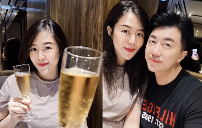 八点檔女星文汶产检惊传异状。(图/吴皓升脸书)