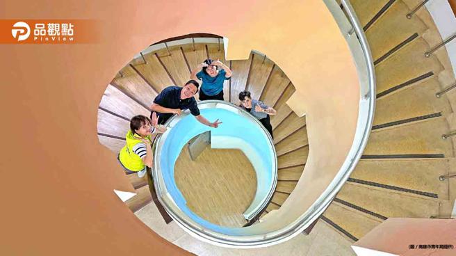 青年局局长张以理表示，期望透过展览找到产业转型的解方，并让人才常驻自己的故乡或看见高雄。(高雄市青年局提供)
