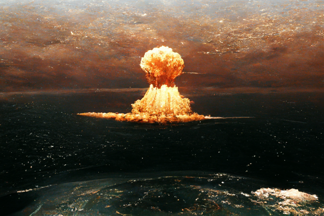 美国27日公布的《核态势评估》（Nuclear Posture Review）点名了俄罗斯、中国、北韩和伊朗4国家是潜在核武对手。（张威翔制图）