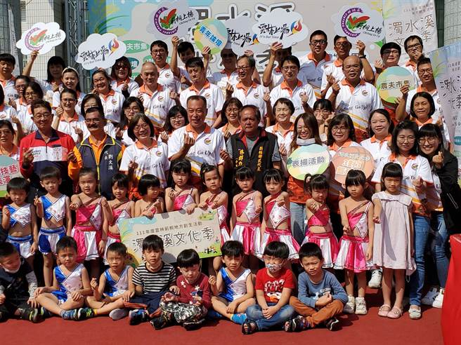 莿桐乡公所11月5日将举办「浊水溪文化季」系列活动，今天上午举行宣传记者会。（周丽兰摄）