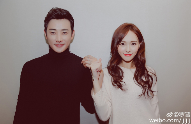 罗晋和唐嫣结婚4年。（图／翻摄自罗晋微博）