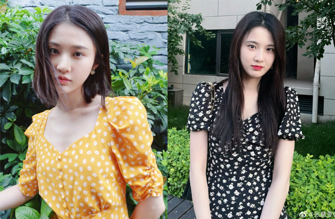 29岁张慧雯最近拍《旷野之境》和罗晋合作。（图／翻摄自张慧雯wen微博）