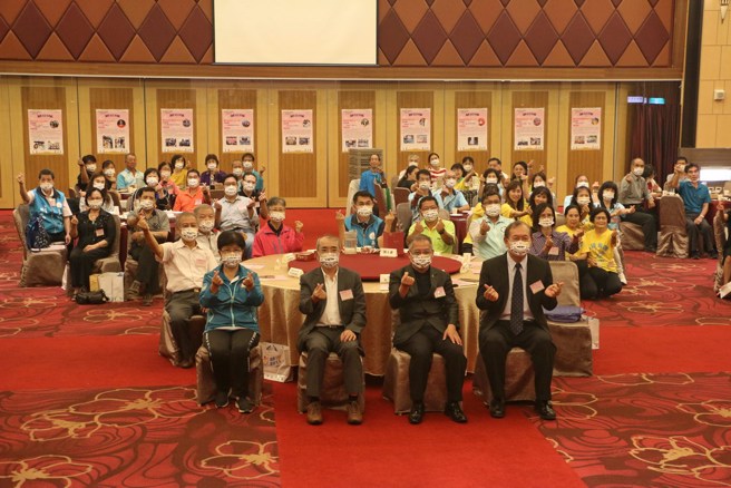 社会体育运动志愿服务表扬活动今天在嘉义市举行。(体育署提供)