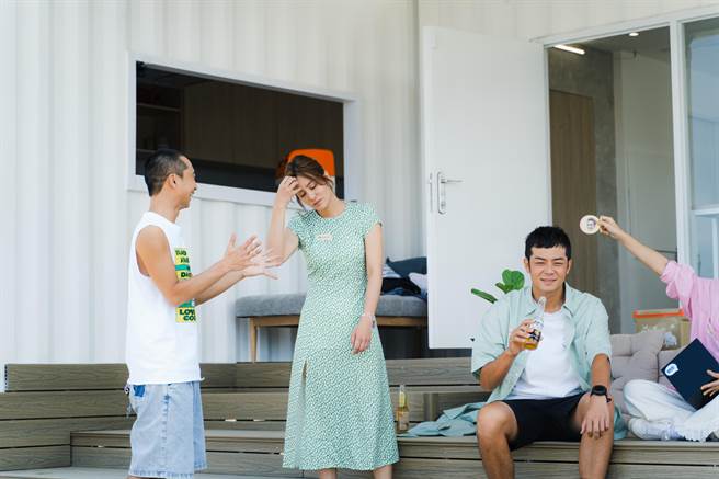 浩子（左起）、莎莎、姚元浩。（好看娛樂提供）