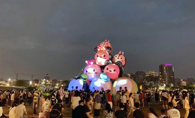 「米奇与好朋友CHILL游台南」将展出到10月30日，至今已吸引超过百万人次的参观。（市府观旅局提供／洪荣志台南传真）