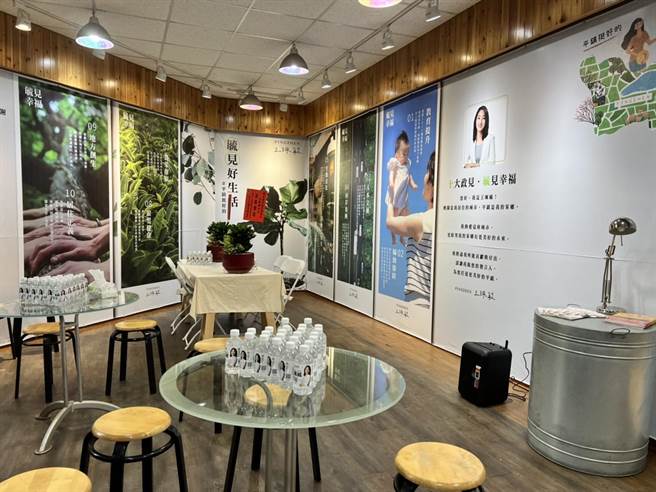 王佩毓提到，竞选总部位于广德街，10月25日起试营运，明将在阿沐会馆举办竞总成立大会。（王佩毓提供／蔡明亘桃园传真）