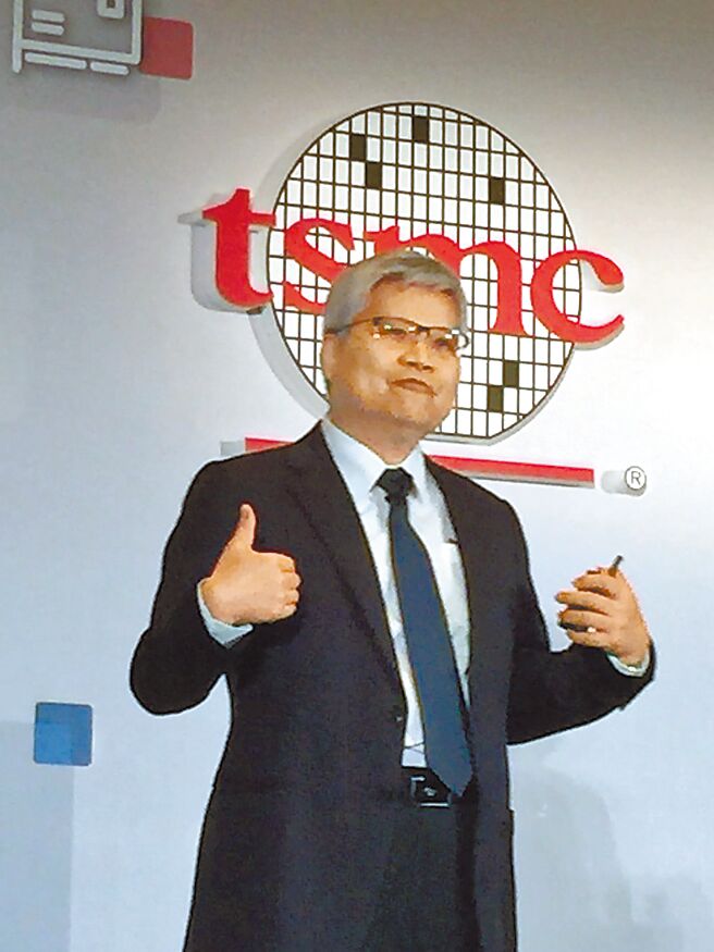 国发基金绩效8成来自台积电。图为台积电总裁魏哲家。（台积电提供）