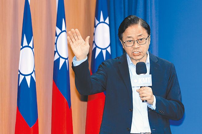 国民党桃园市长候选人张善政。（资料照／黄世麒摄）