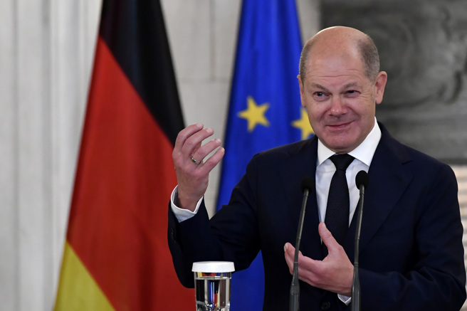 德国总理萧兹（Olaf Scholz）。(美联社)