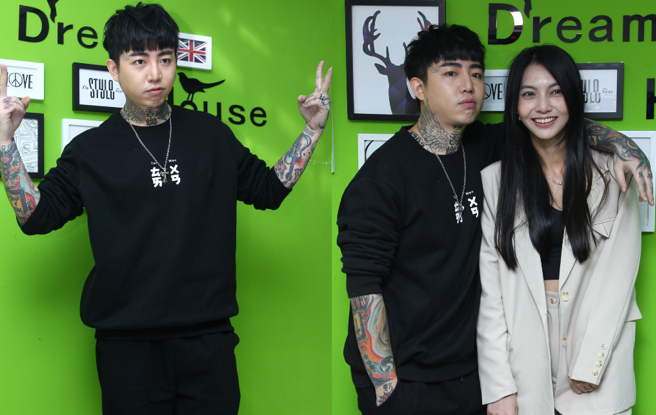 谢和弦女儿身旁「特殊抱枕」引网友论战。(图/达志影像)