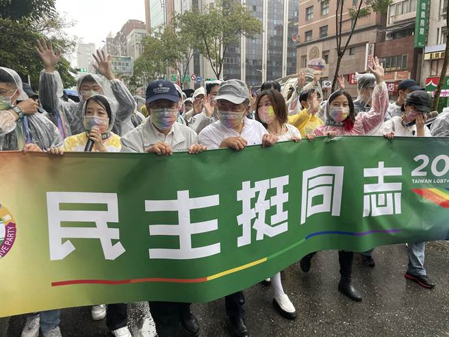 同志大遊行 蔡英文：別人覺得很平常的事，對某些人有很大的意義。陳時中競總提供