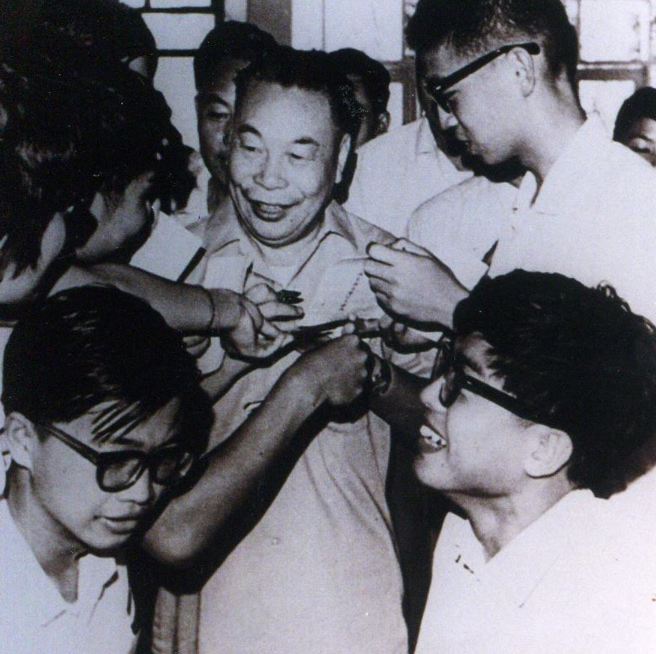 救国团首任主任蒋经国先生。（时报周刊檔案照片）