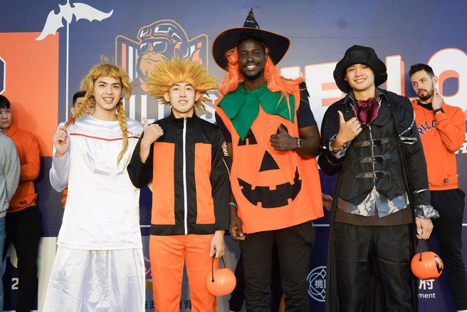 (左至右)林子洧、白曜诚、丁恩迪、张镇衙。(桃园璞园领航猿提供)