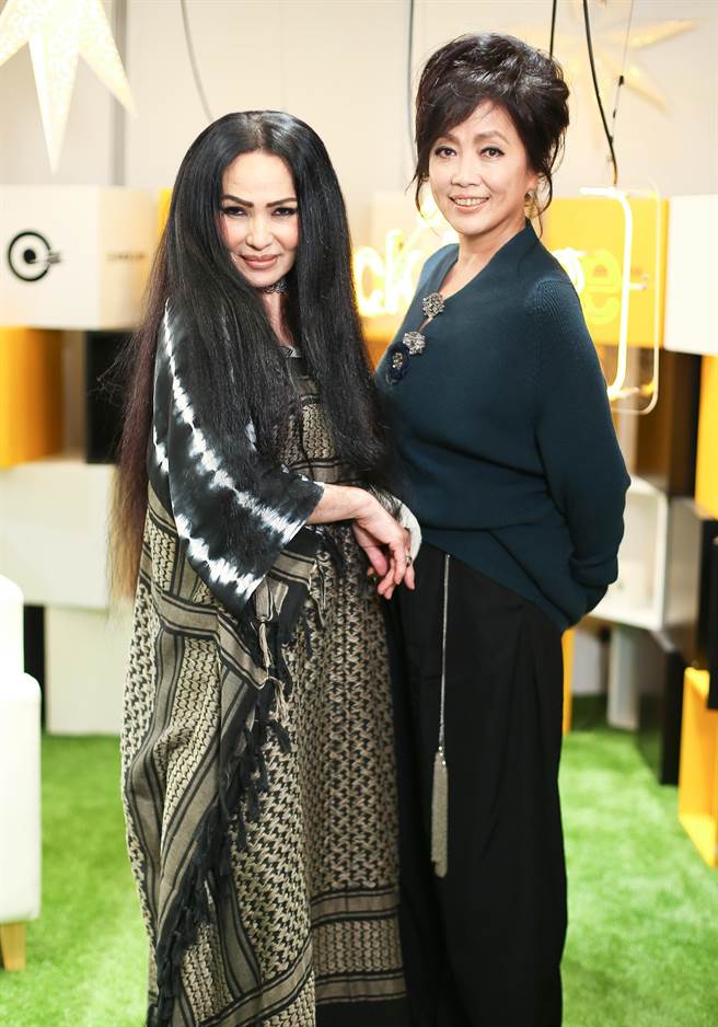 齐豫、潘越云是好友，也是完美合声搭挡。（陈俊吉摄）