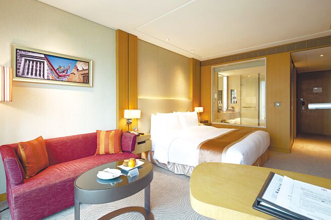 台中日月千禧酒店「日月客房」11月30日前完成訂房並預付訂金，享早鳥優惠價。圖／台中日月千禧酒店提供