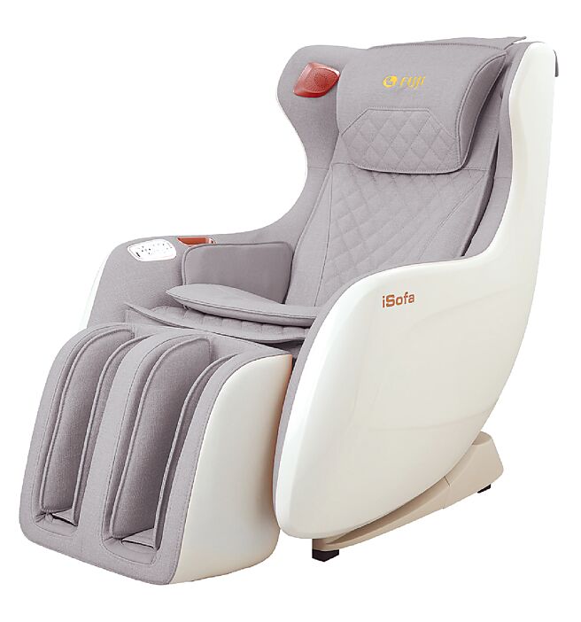 大葉高島屋的FUJI按摩椅愛沙發FG-925，特價2萬7800元，原價4萬9800元。（大葉高島屋提供）