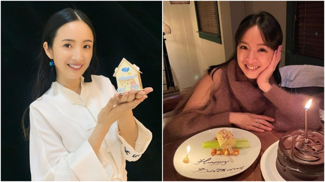 林依晨在生日当天晒出自拍照。(图／翻摄自林依晨IG@linyichen.ariellin)

