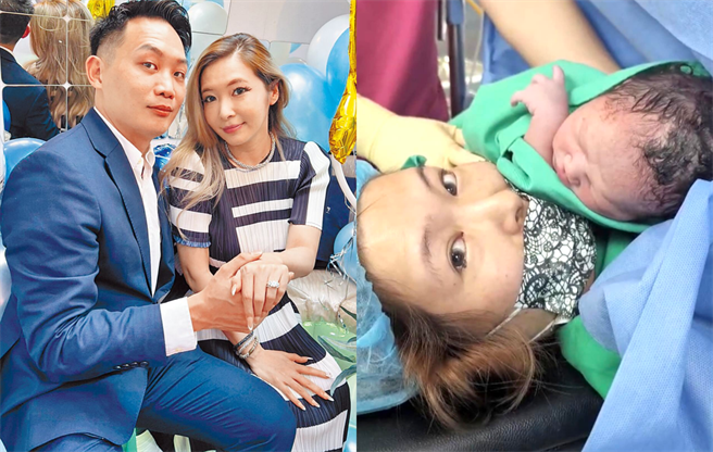 Makiyo昨晚顺利剖腹产下儿子。（资料照片、摘自脸书）