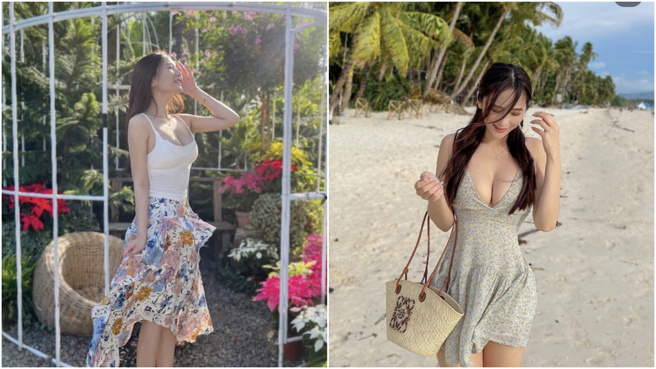 徐恩为即将到来万圣节装扮成绯红女巫。(图/徐恩 IG)